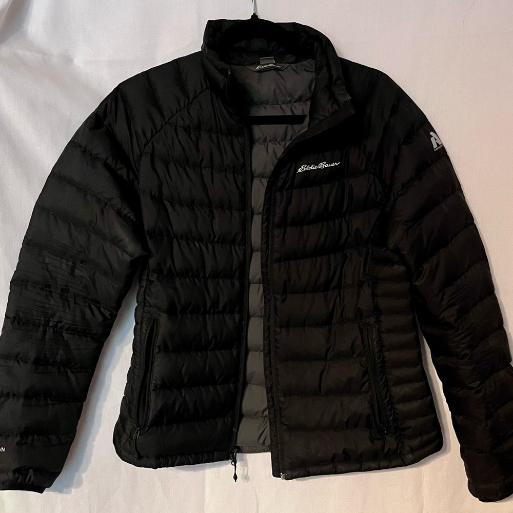Eddie Bauer Quilted Black Jacket
